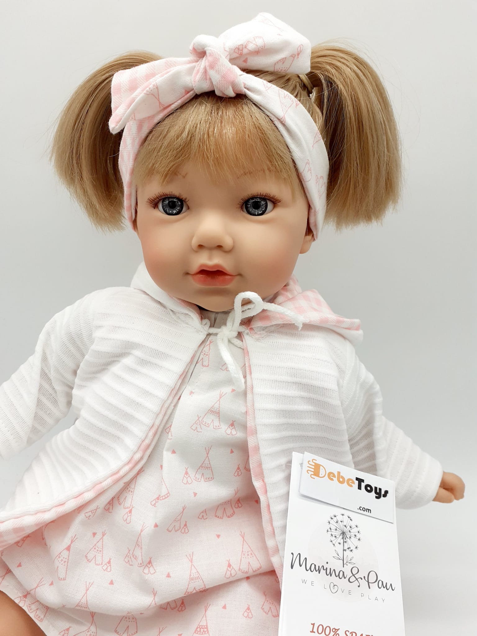 Bambola Alina Vichy 45cm