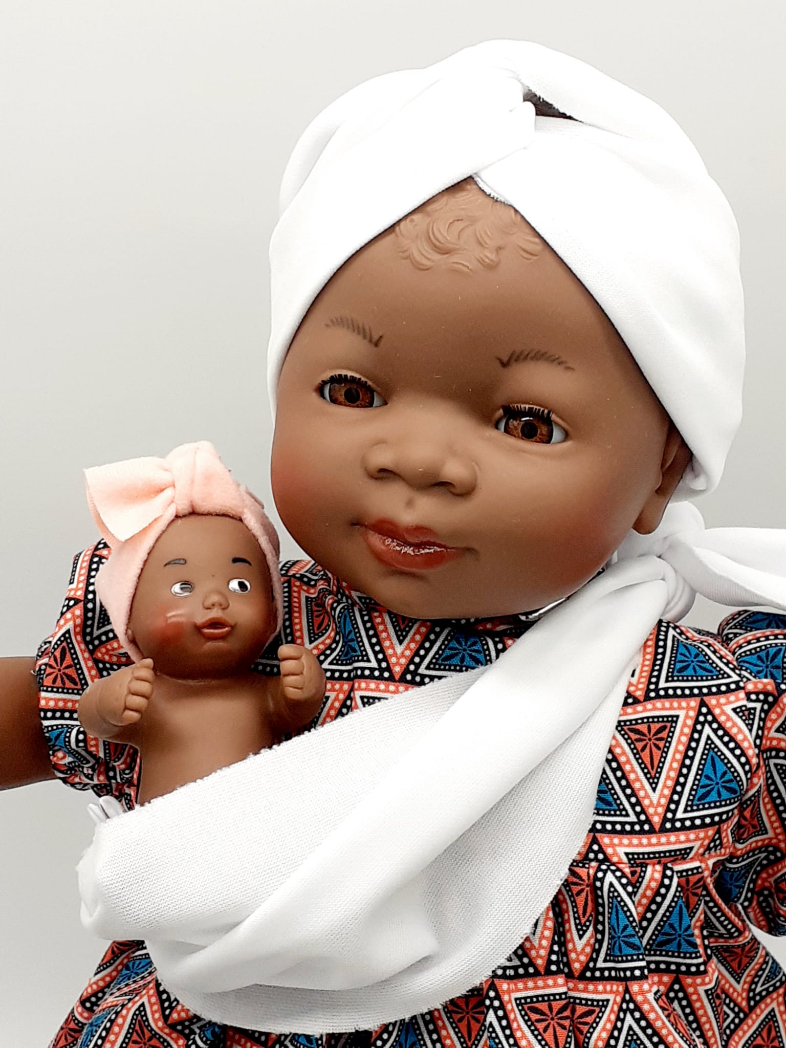 Bambola etnica Maria con bebe