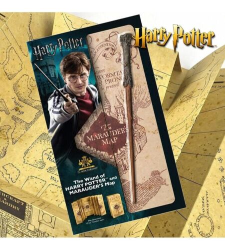Set Mappa del malandrino e bacchetta di Harry Potter