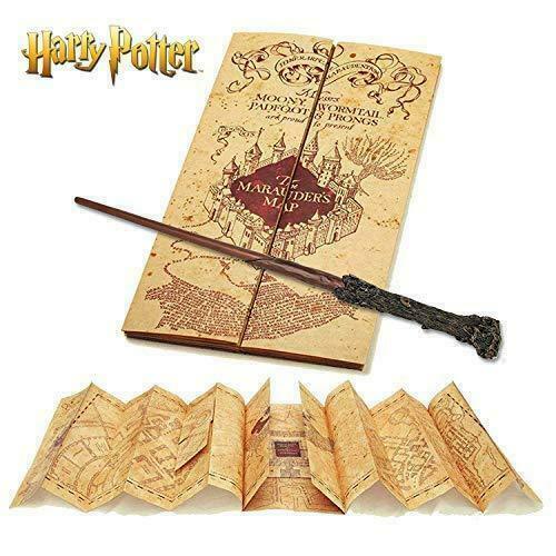 Set Mappa del malandrino e bacchetta di Harry Potter