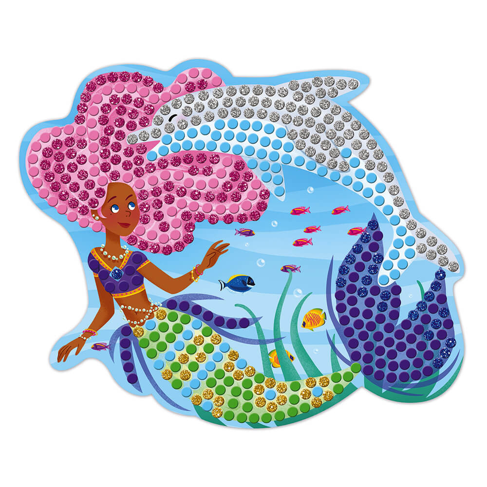 Mosaici delfini e sirene