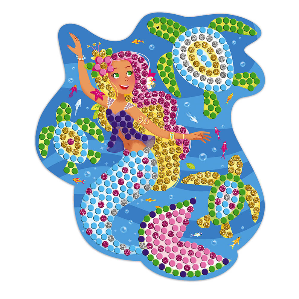 Mosaici delfini e sirene
