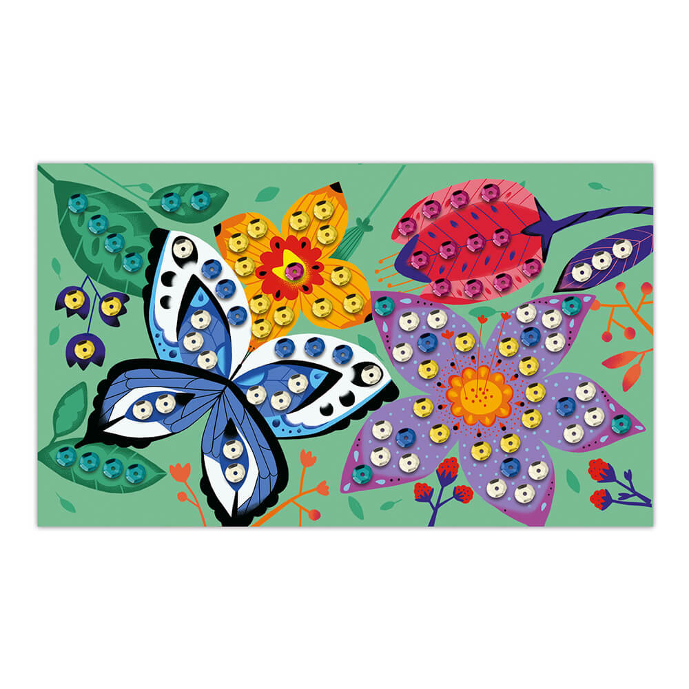 Paillettes da incollare giardino