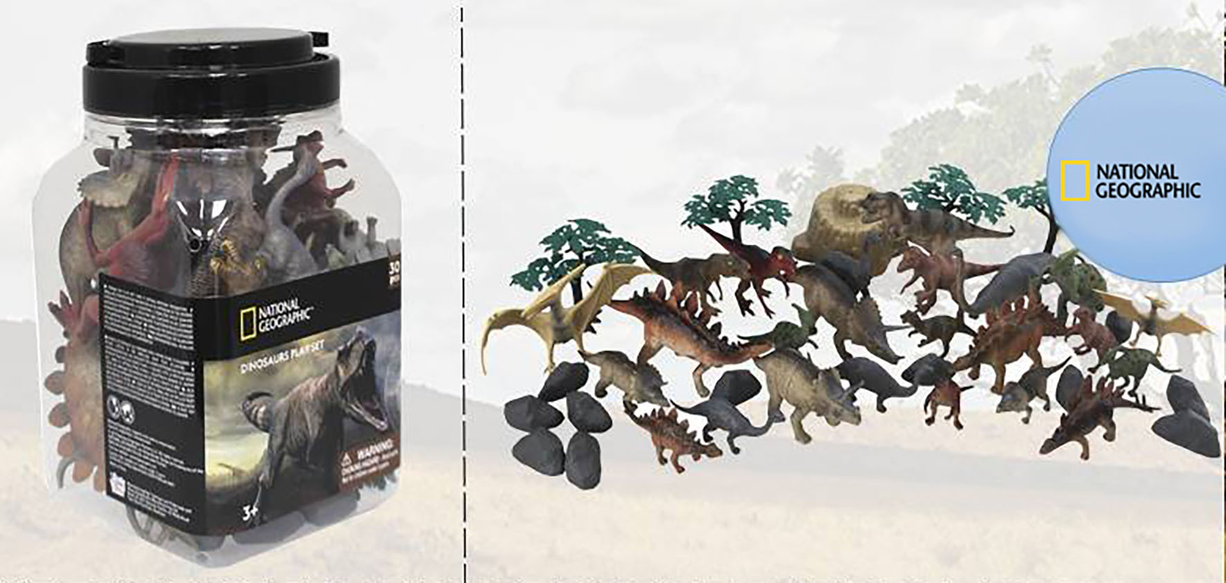 Play Set Dinosauri National geographic