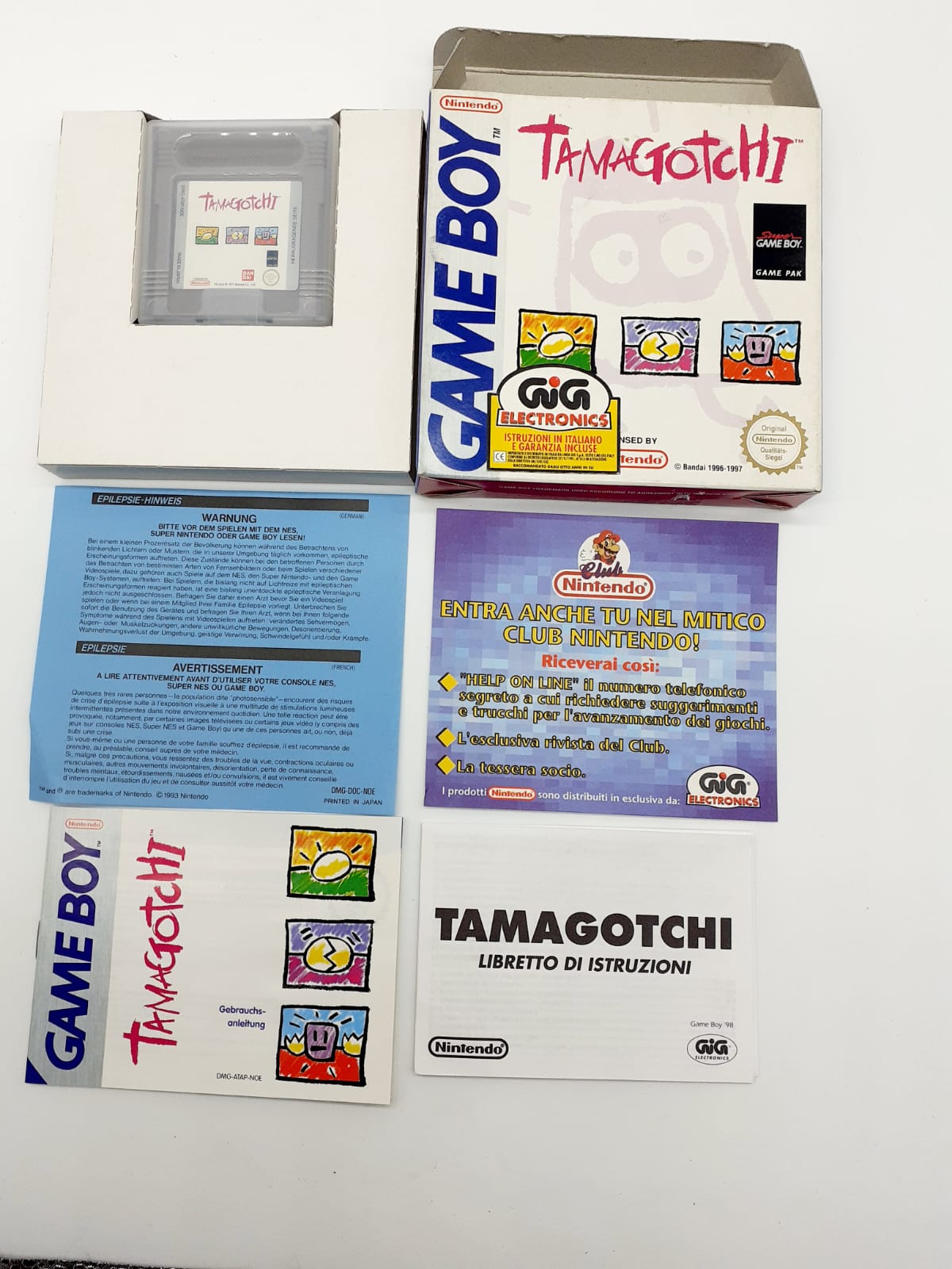 Tamagotchi per gameboy