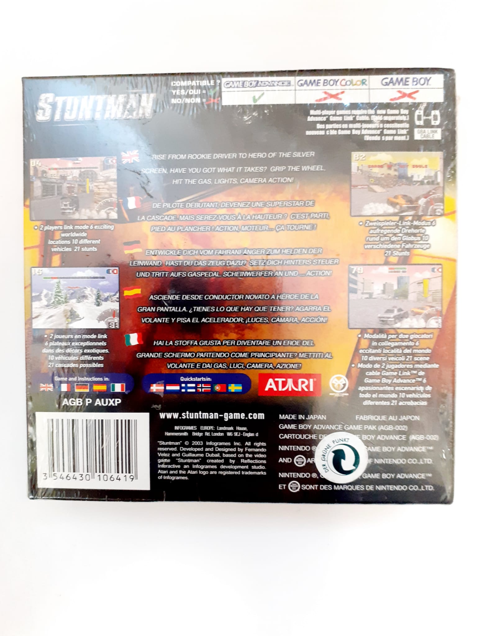 Stuntman gameboy advance