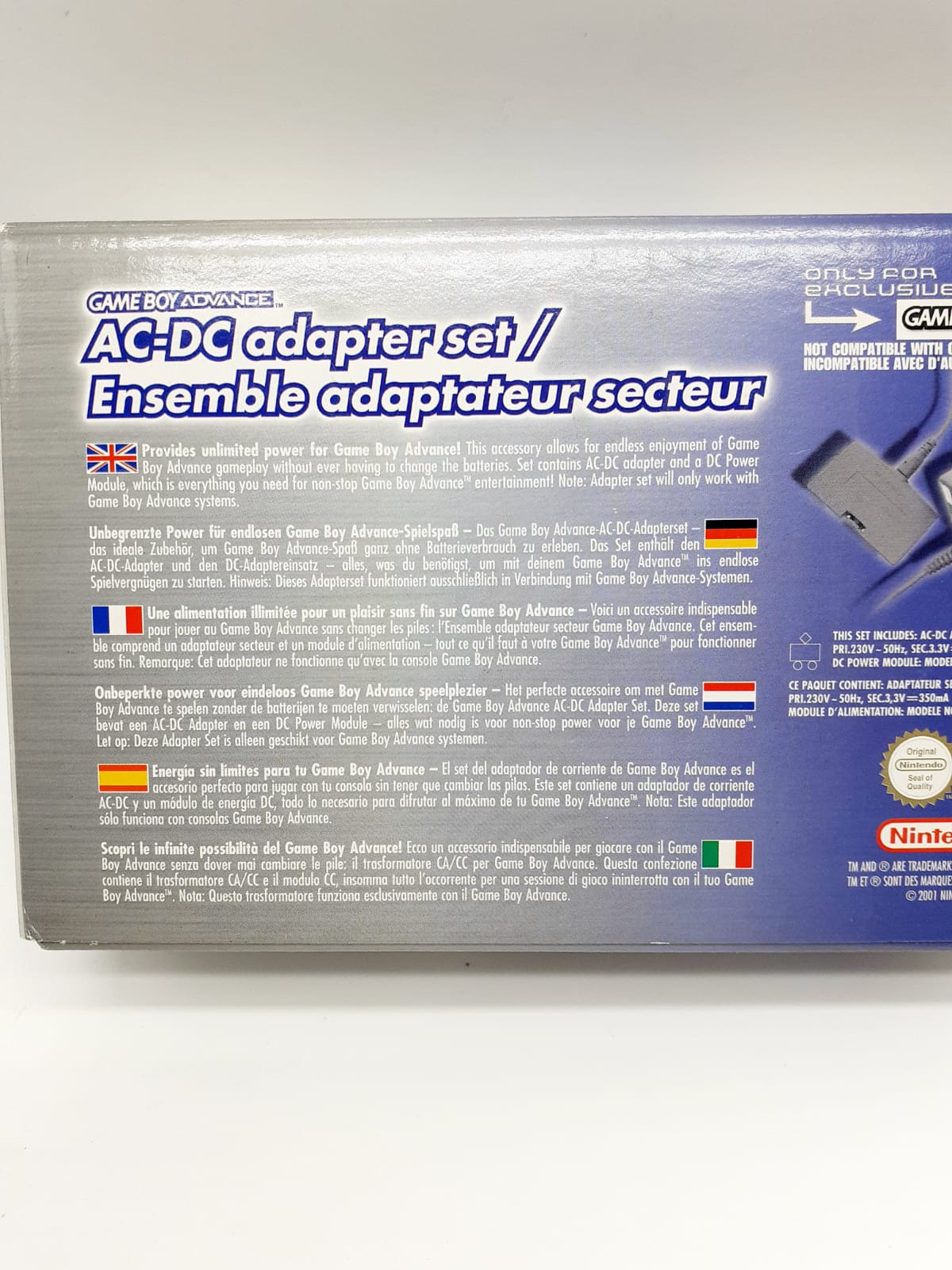 ac-dc adapter set advance