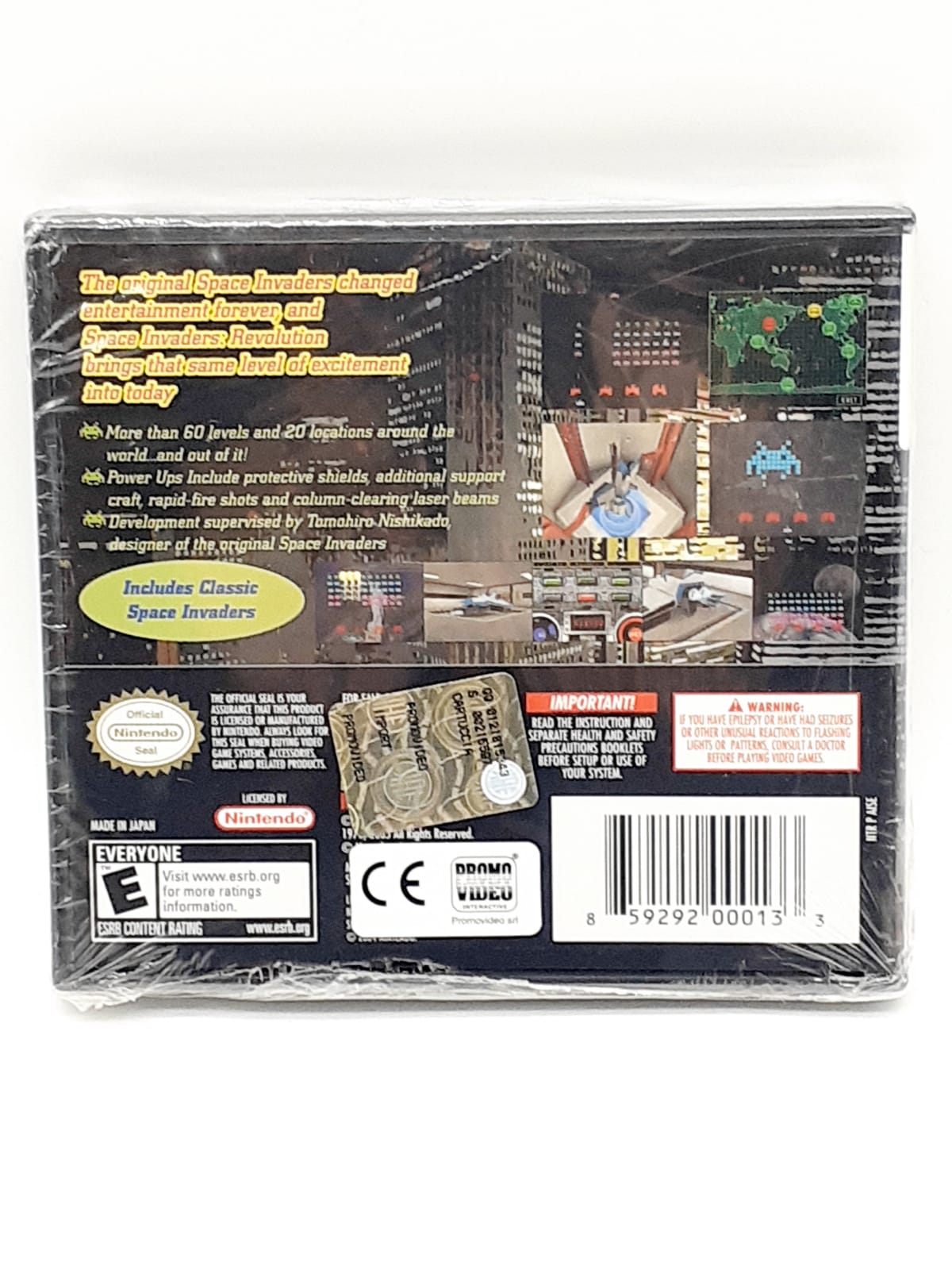 Space Invaders Revolution per nintendo DS Mastiff