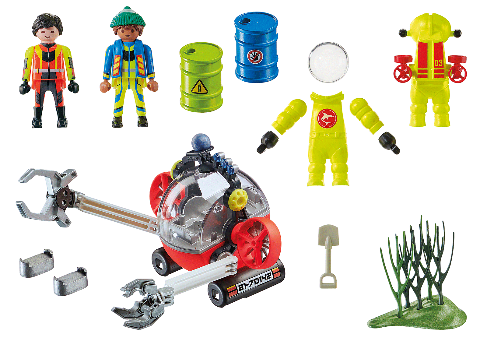 sommergibile e palombaro della guardia costiera