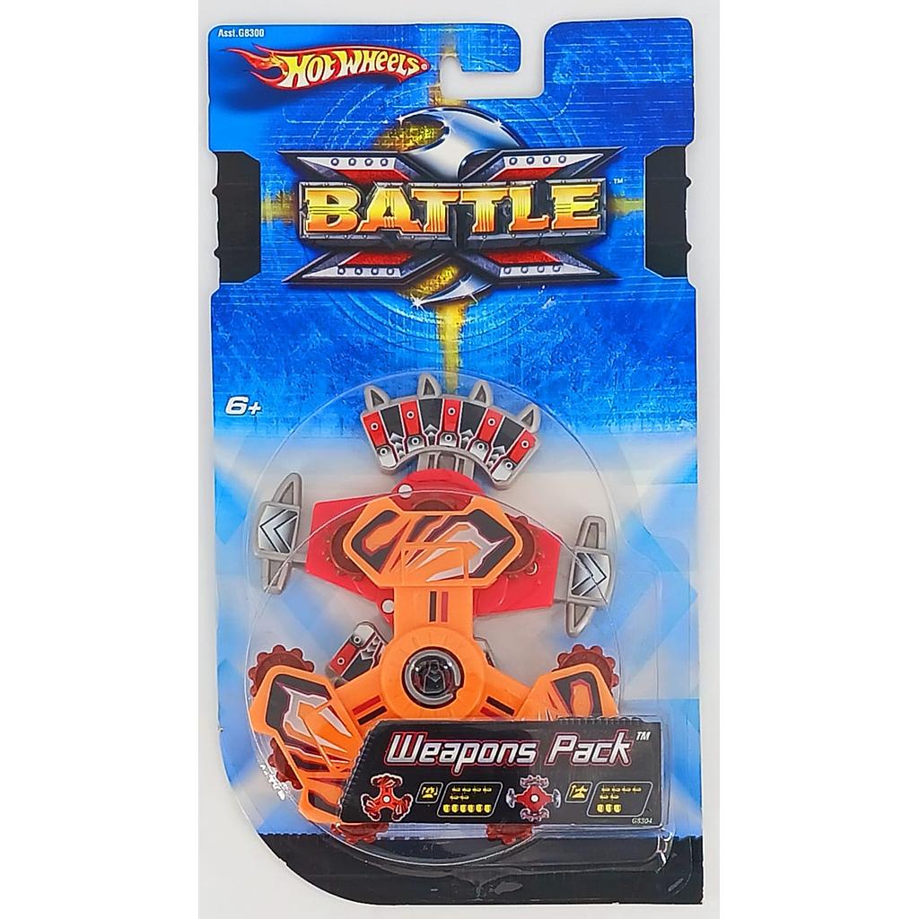 X battle weapons pack Hot Wheels