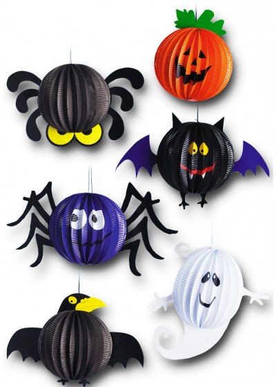globo halloween diametro cm 30 