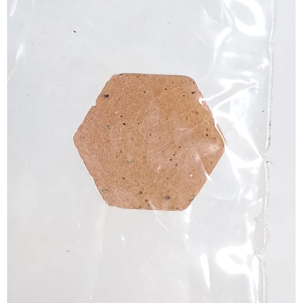 mini piastrelle in cotto esagonali 15mm 100pz