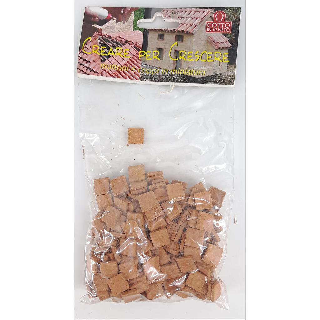 piastrella in cotto quadri mm10x10 150pz