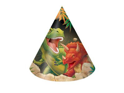 cappellini party dinosauri 8pz
