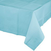 tovaglia celeste pastello 137x274