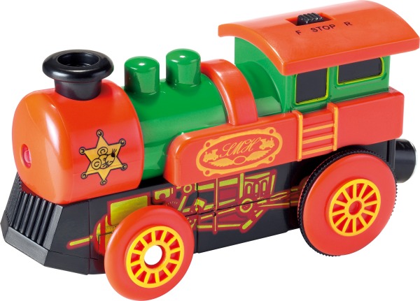 locomotore a batteria trenino in legno