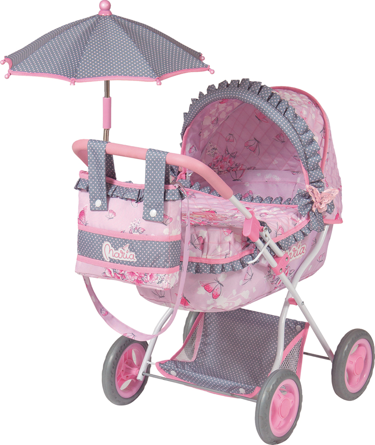 carrozzina Maria in rosa