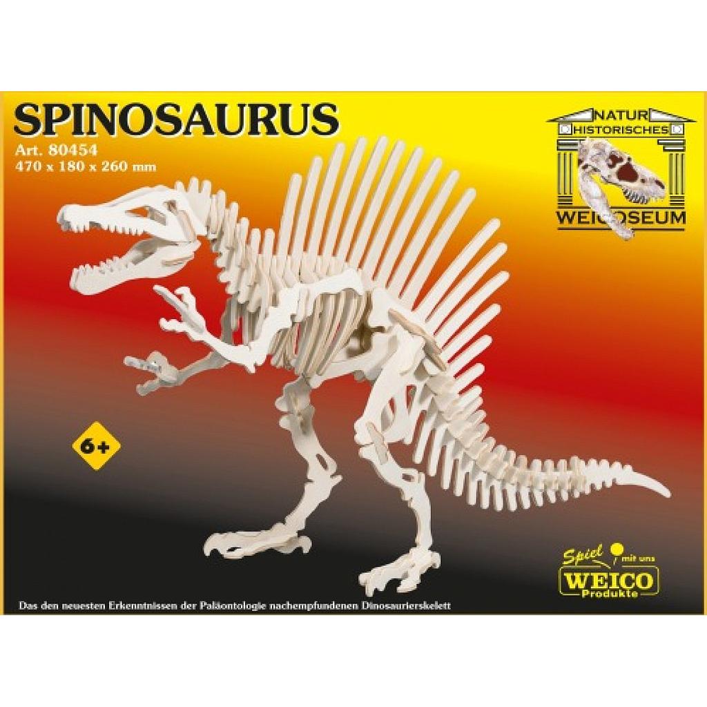 Spinosauro in legno