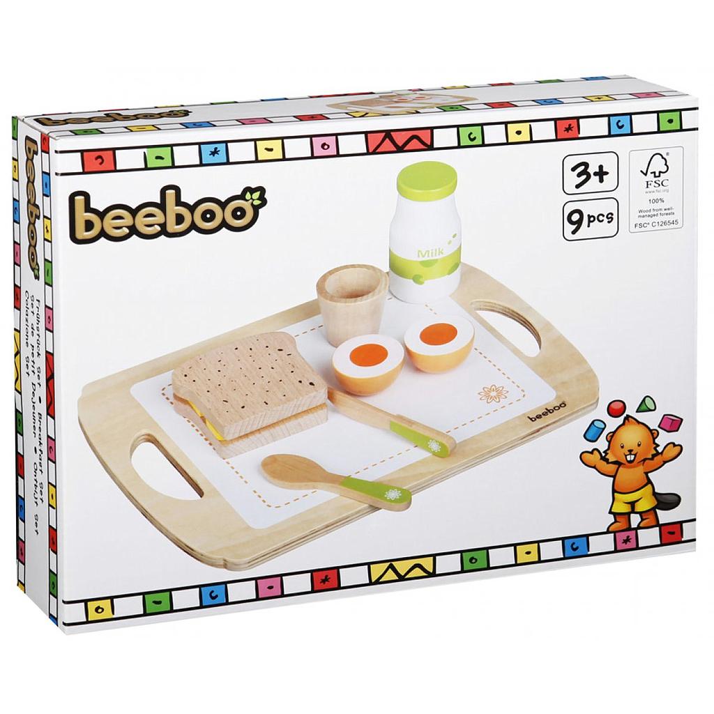 set colazione in legno 