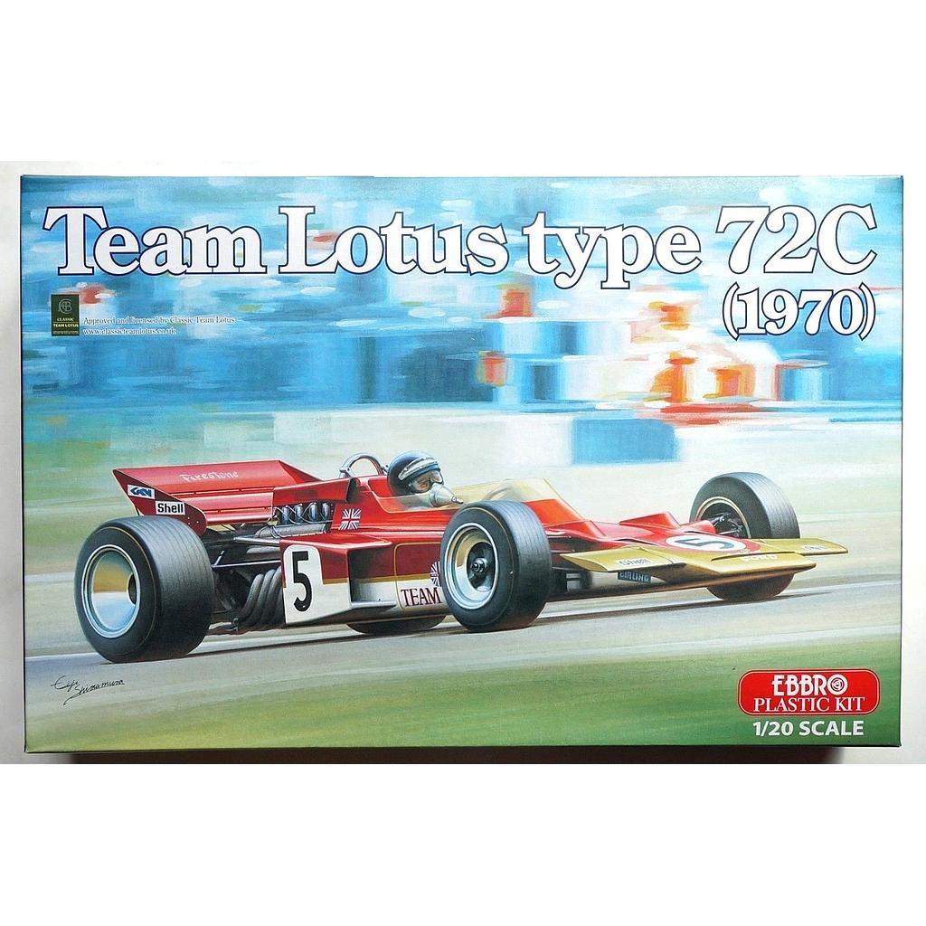 Team lotus type 72c (1970) 1:20 Ebbro
