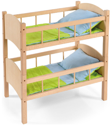 letto a castello in legno
