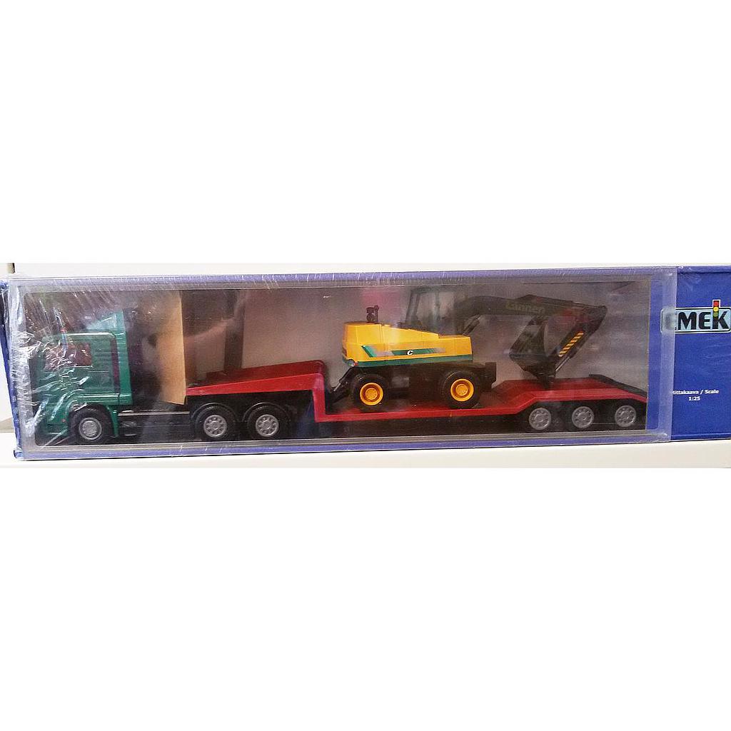Camion Man TG-A Low Loader with Excavator Lannen