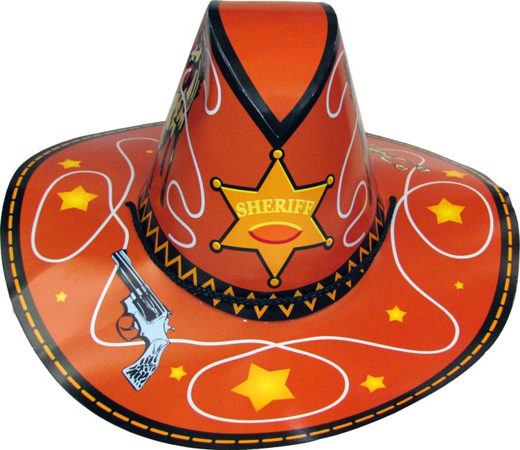 cow boy cappello carta assortiti