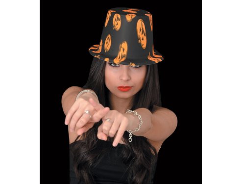 cilindro nero/arancio halloween