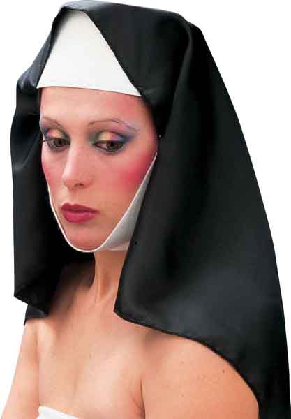 cappello suora in stoffa