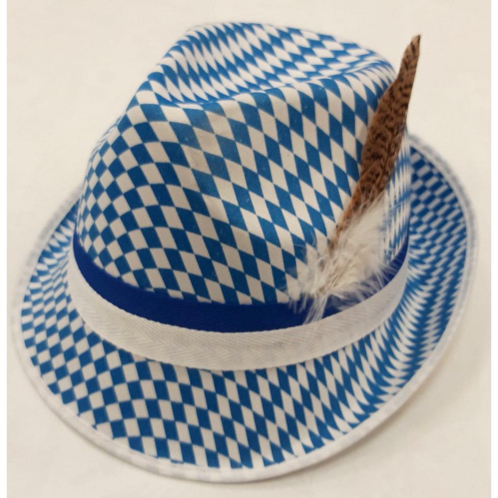 Cappello bavarese con piuma