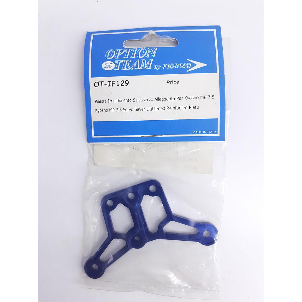 piastra Irrigidimento Salvaservo Alleggerita Kyosho MP7,5