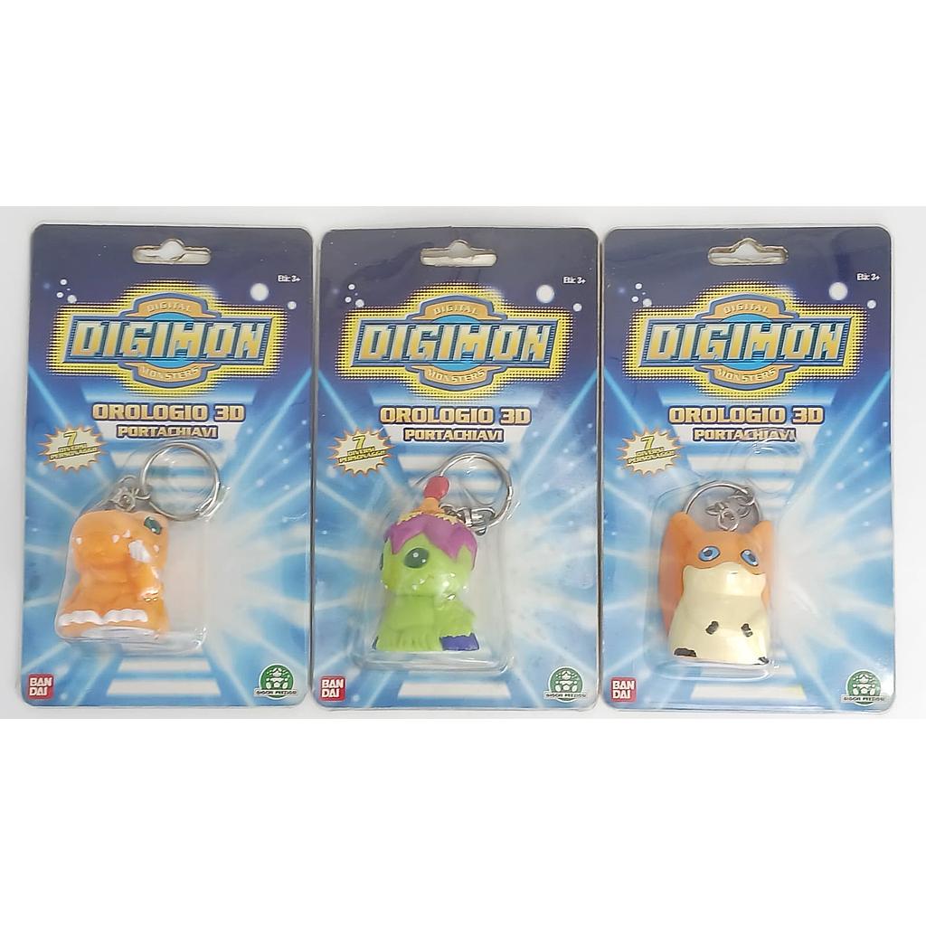 Digimon orologio 3D portachiavi