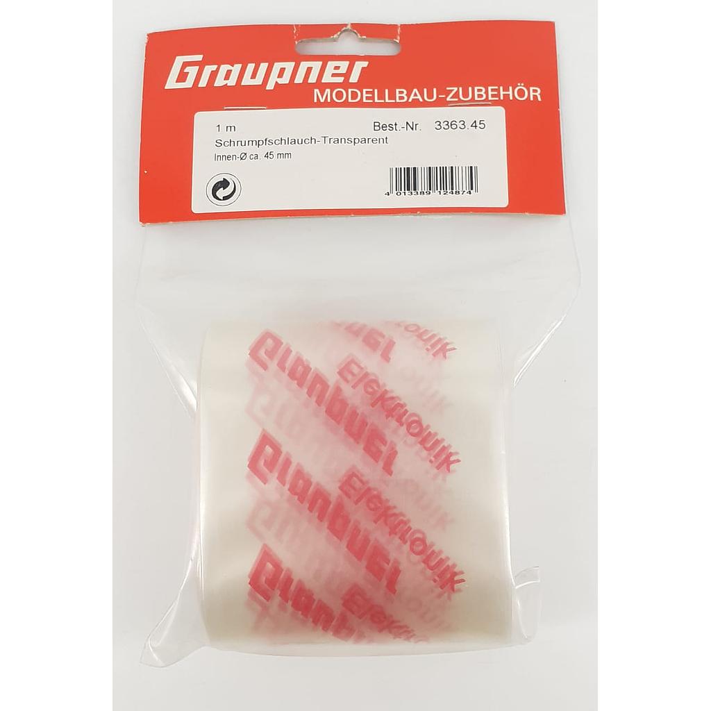 termorestringente trasparente per batterie 45mm Graupner
