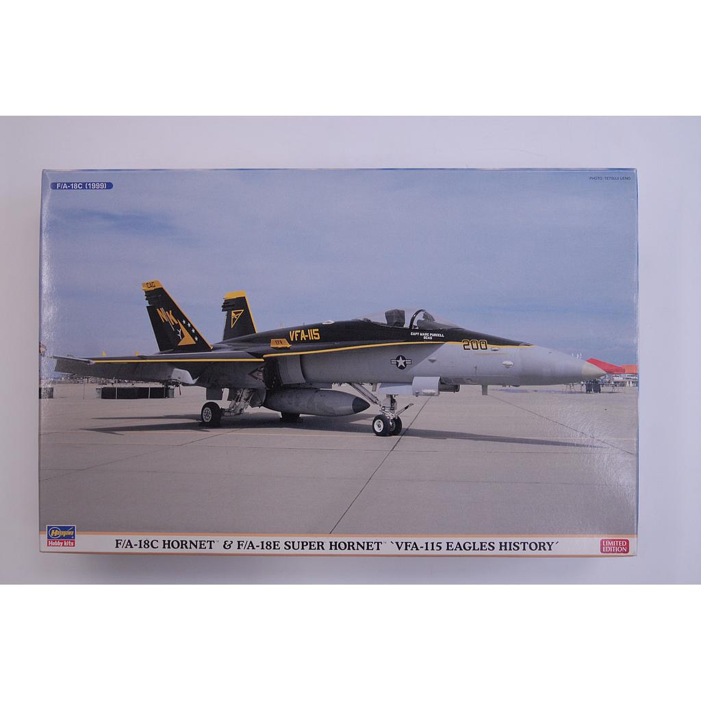 F/a-18C Hornet e F/A-18E super hornet &quot;VFA-115 Eagles history&quot;