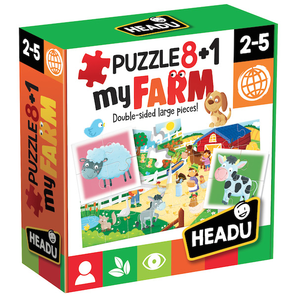 Puzzle 8+1 Fattoria