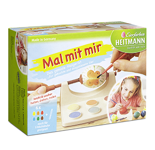 set pittura uova