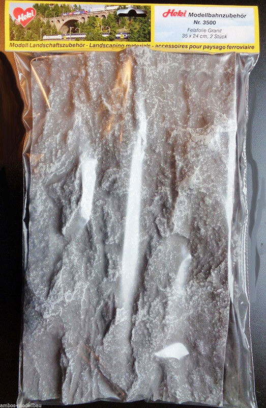 2 fogli granito 35x24 cm.
