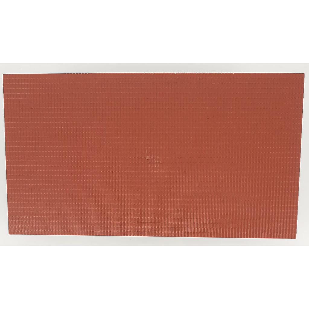 tetto con coppi scala HO foglio in plastica