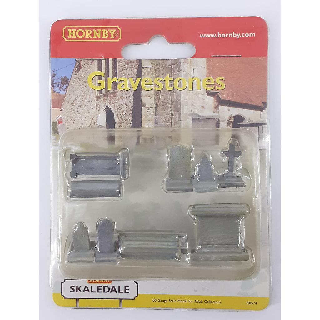 pietre tombali per plastico scala HO