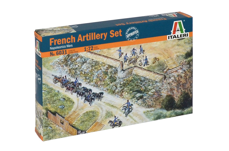 Set artiglieria francese guerre napoleoniche 1:72
