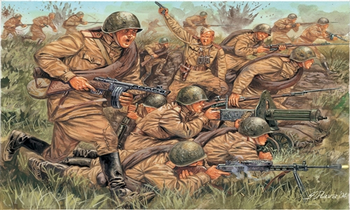 Fanteria Russa Seconda guerra mondiale 1:72