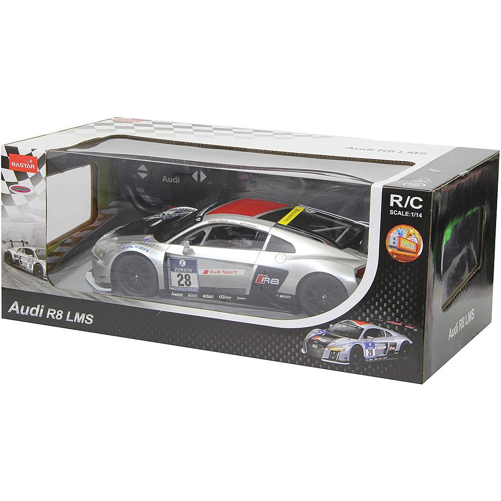 Audi R8 LMS Performance 1:14 argento