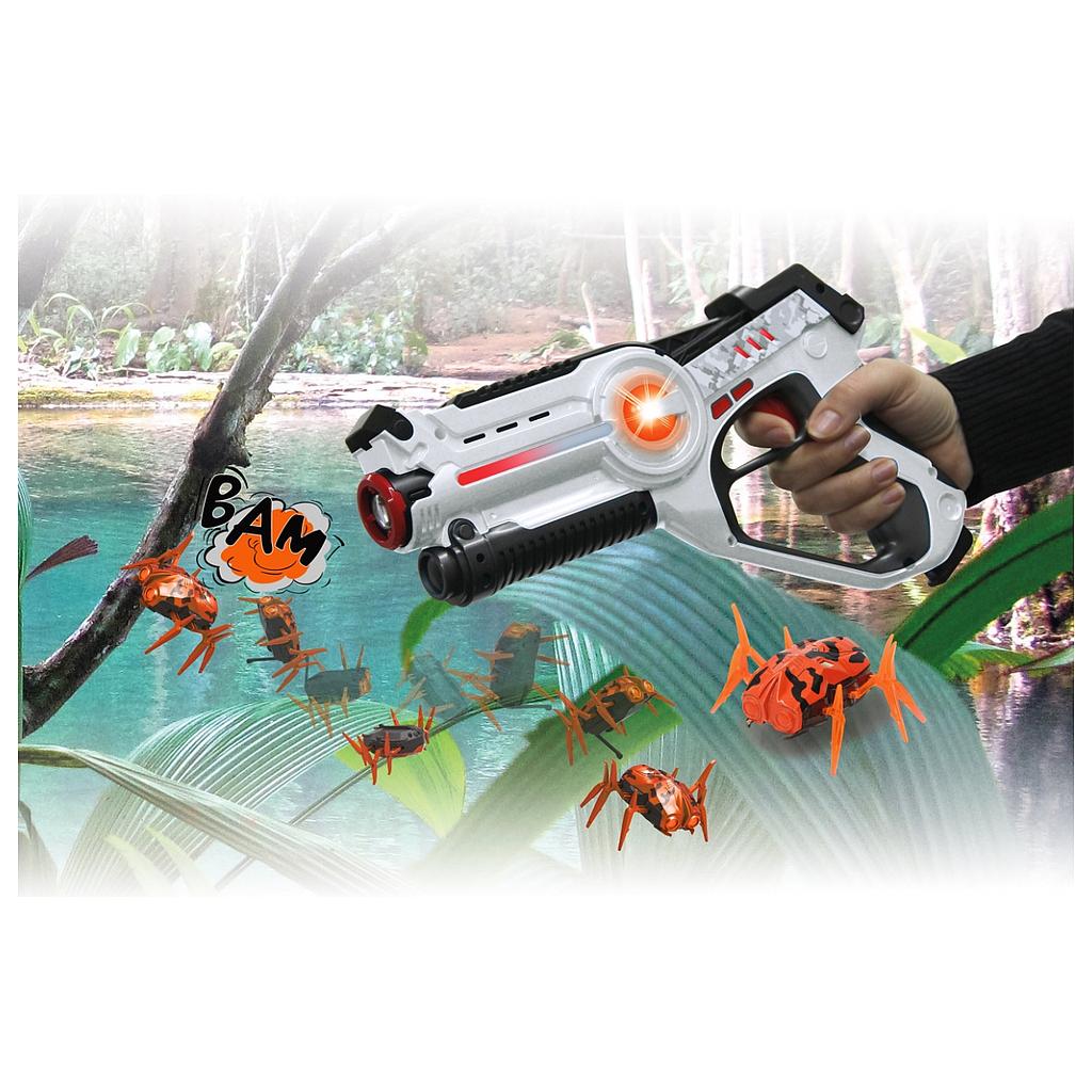 Impulse Laser Bug Hunt Set bianco-arancione