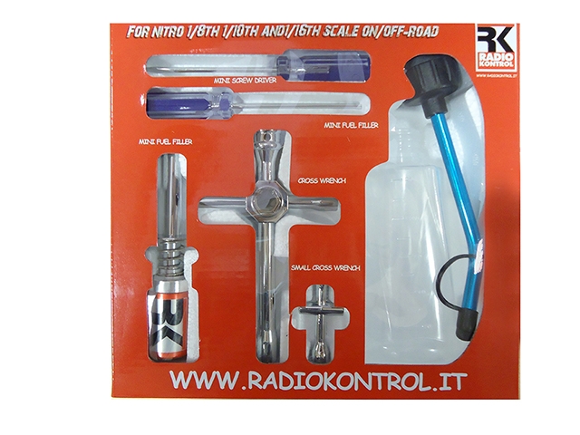 set kit accensione automodelli a scoppio