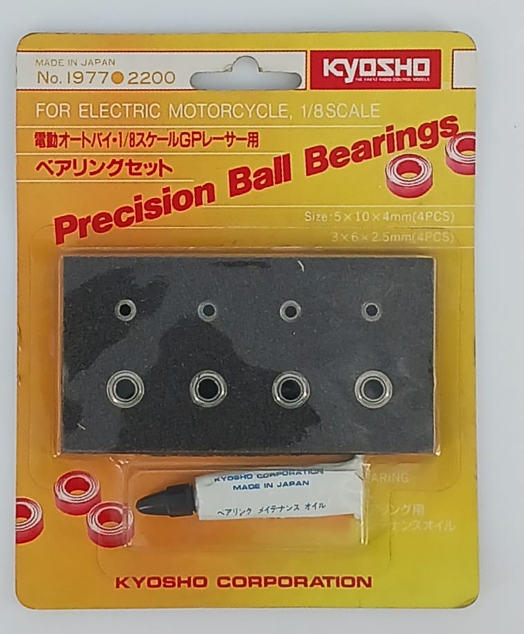 set cuscinetti per moto 1/8 Kyosho