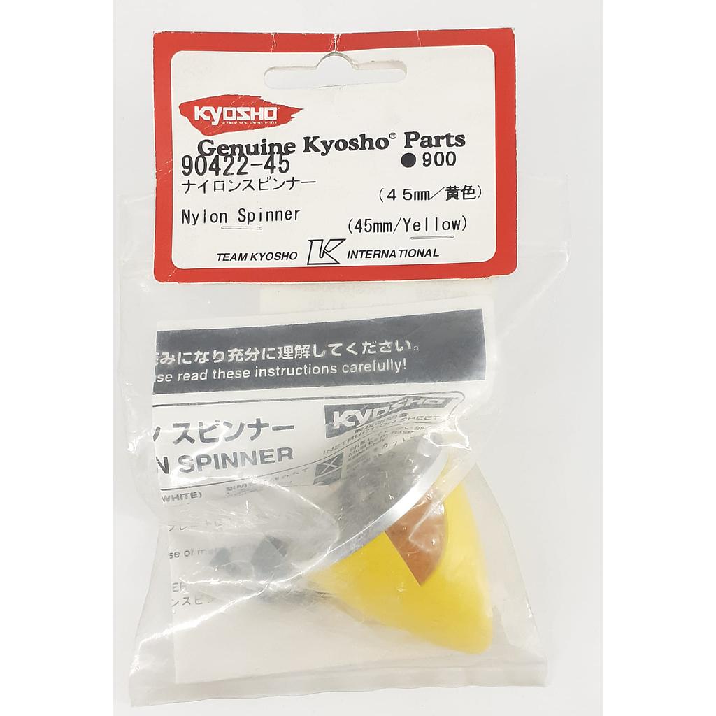 ogiva 45mm gialla piatto alluminio