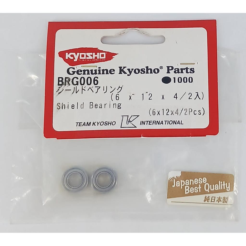 2 cuscinetti 6x12x4 mm Kyosho