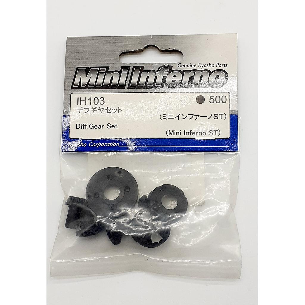 ingranaggi differenziale plastica mini inferno kyosho