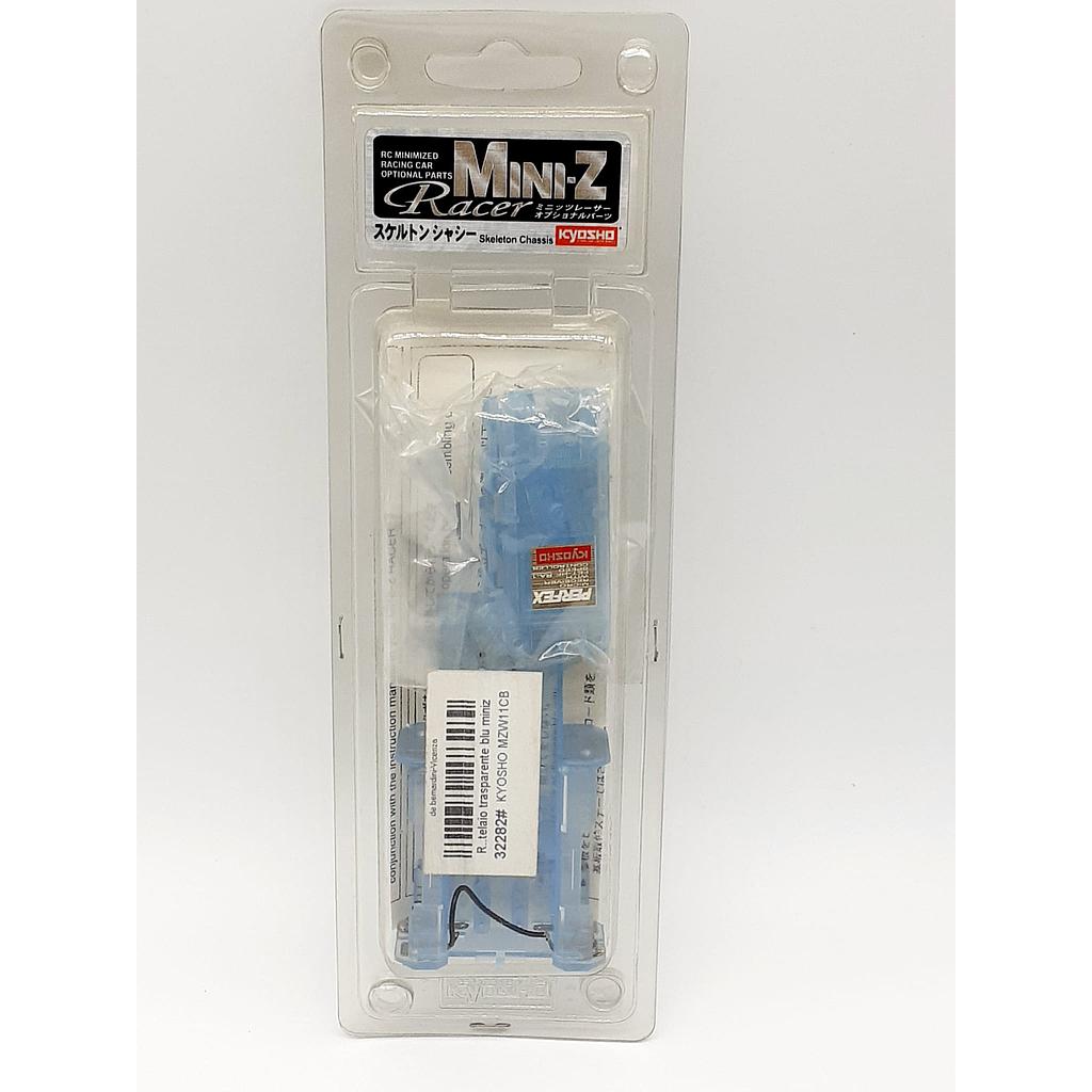 telaio trasparente blu kyosho mini-z
