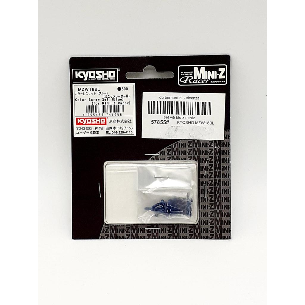 set viti blu per mini-z racer